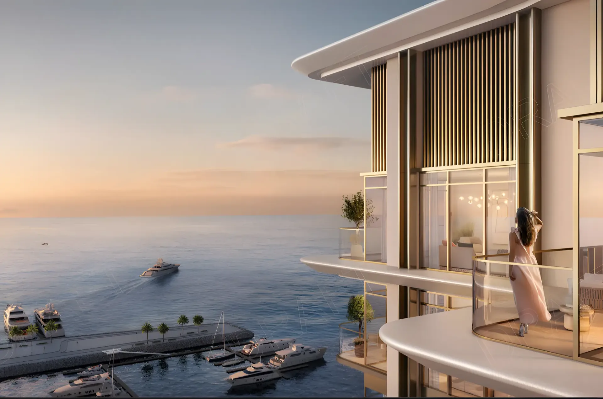 Marina views T1, 3 BR 1