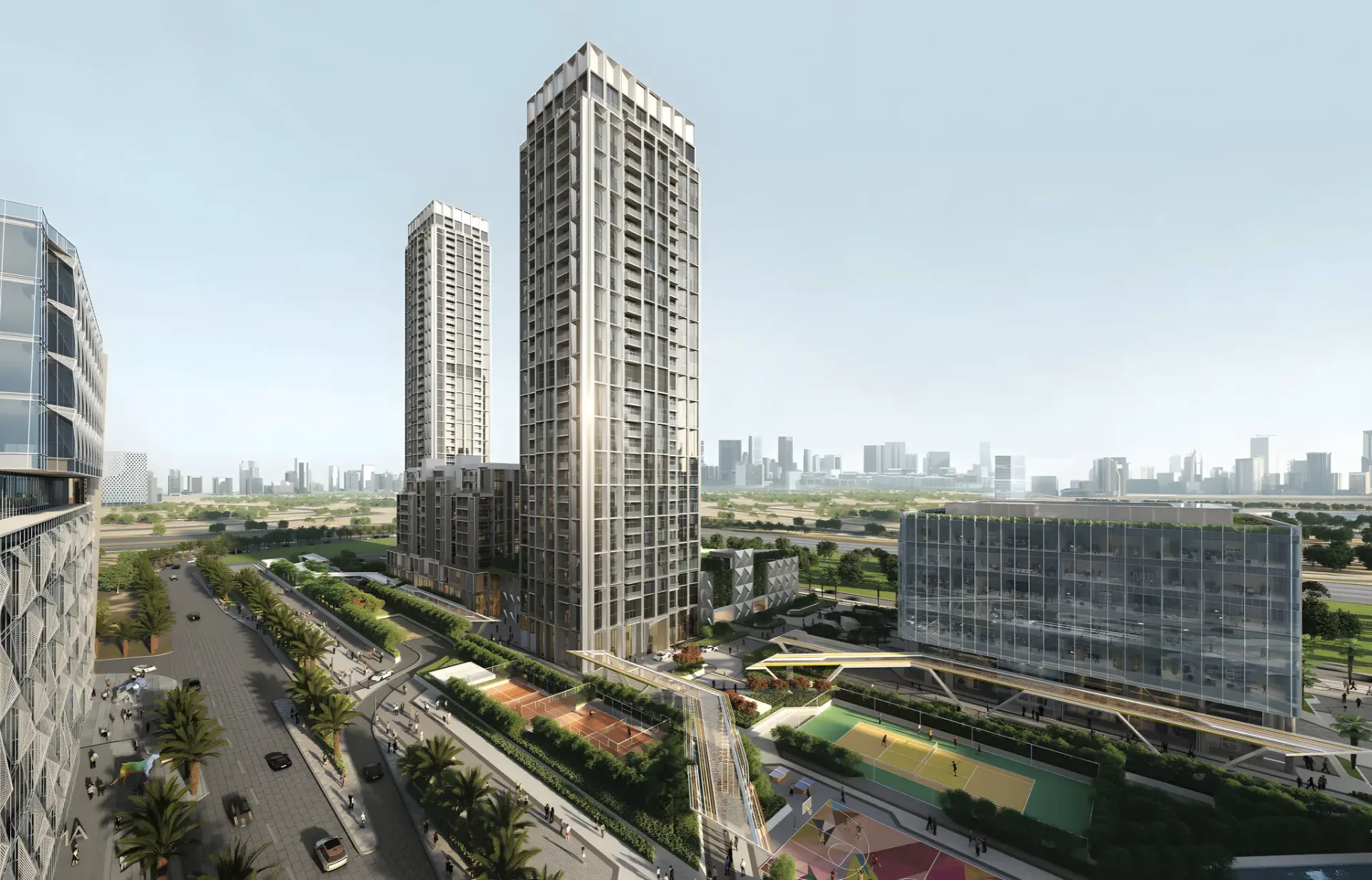 Design Quarter Tower B, 1 BR 1