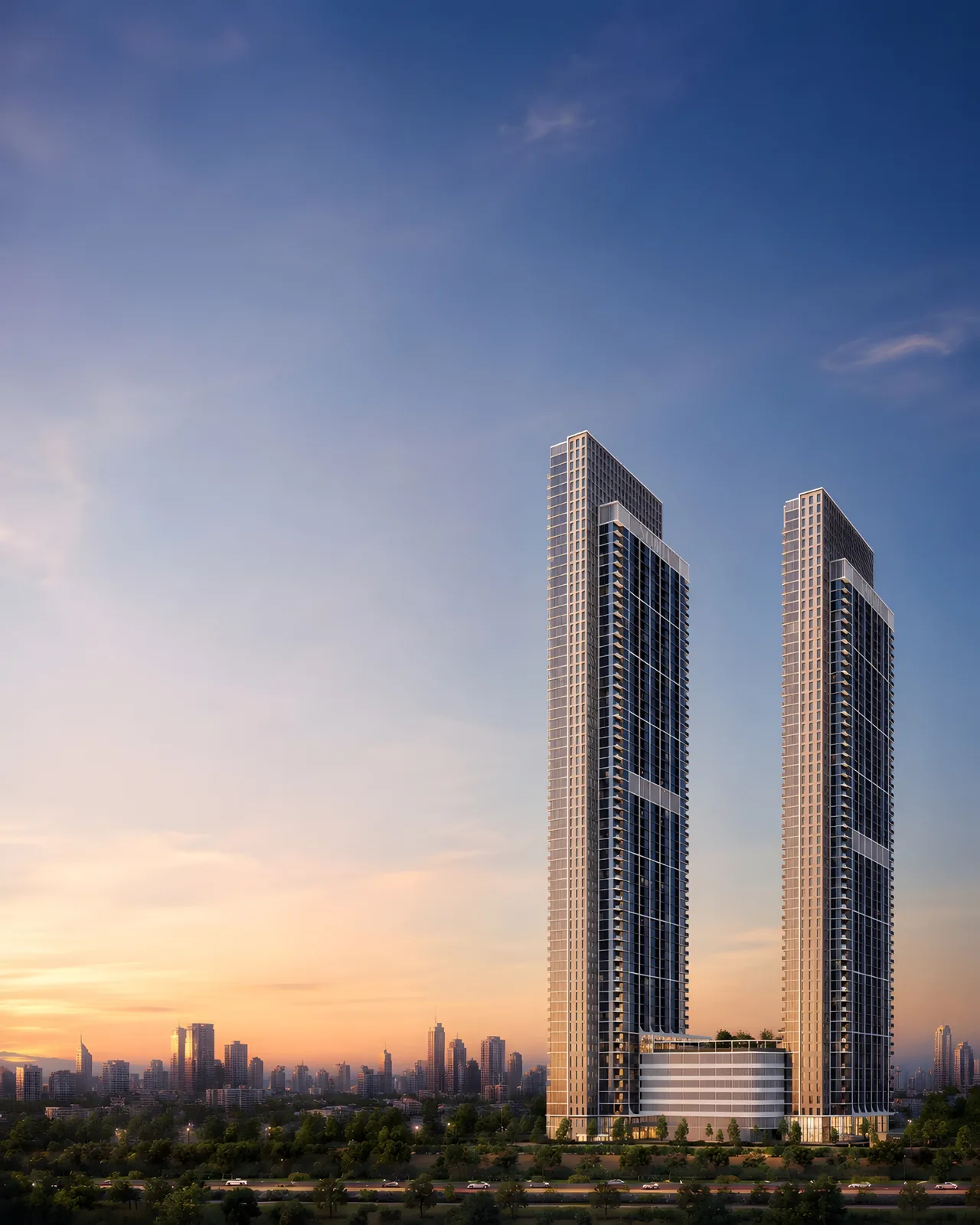 Creek Vistas Heights Tower A, 2 BR 1